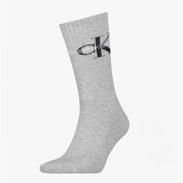 CK Logo Socks Classic Grey Style Essential