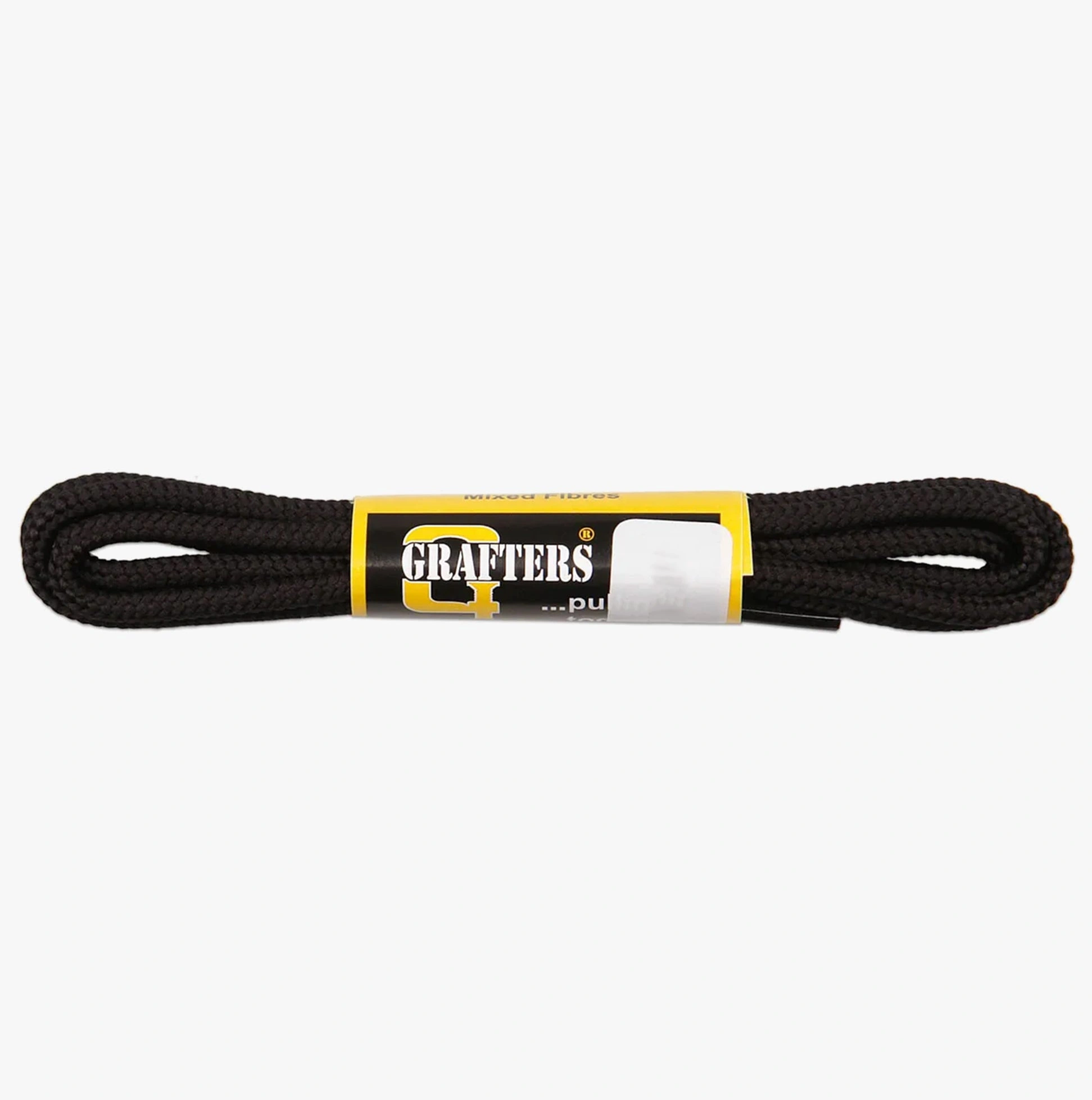 Grafters 100cm Flat Trainer Laces - Sleek Black for Perfect Fit